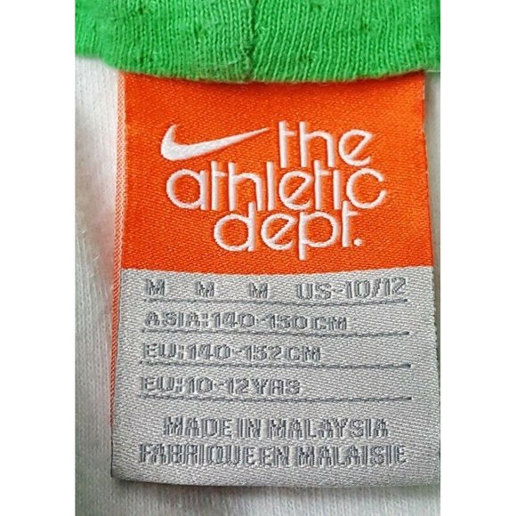 Nike Athletic Dept Hoodie Size M 10-12 Short Sleev - Picture 3 of 6